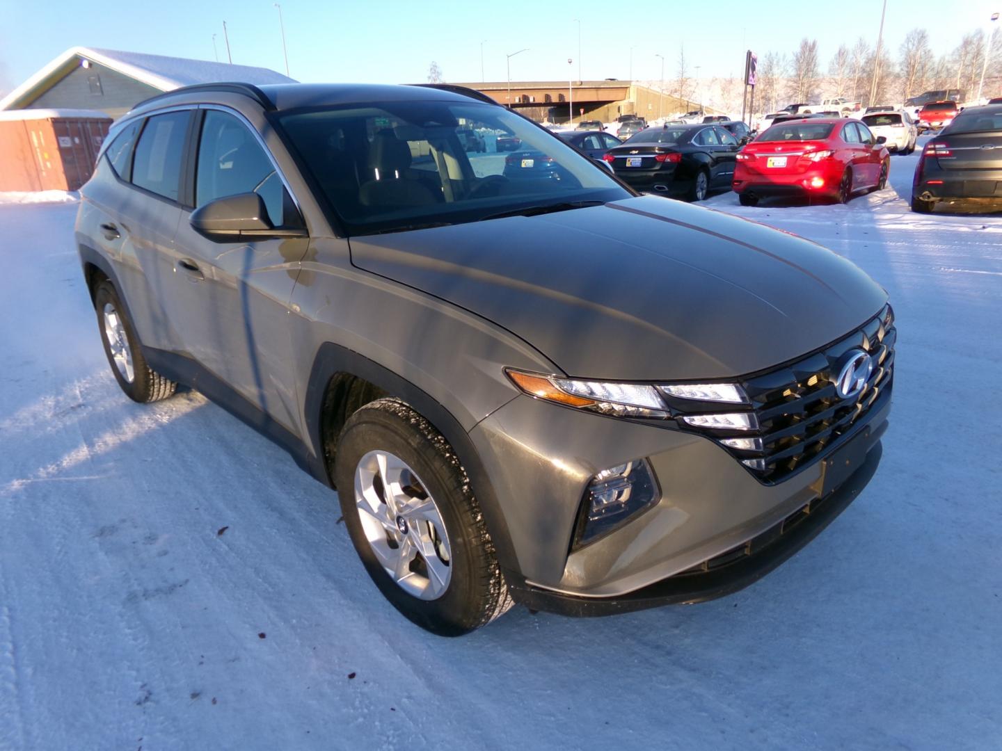2024 Grey Hyundai Tucson SEL AWD (5NMJBCDE0RH) with an 2.5L L4 DOHC 16V engine, 8A transmission, located at 2630 Philips Field Rd., Fairbanks, AK, 99709, (907) 458-0593, 64.848068, -147.780609 - Photo#0